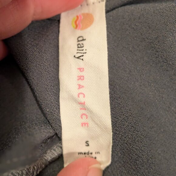Daily Practice Anthropologie Comfy Gray Slip Dress, Size S, EUC! - Picture 9 of 9